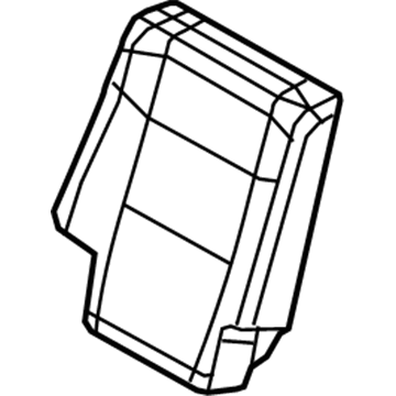 Cover Rear Seat Back 2Nd Row