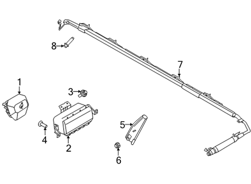 Side Impact Sensor Nut