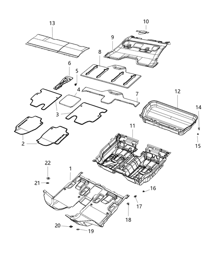 Mat Kit Floor Second Row