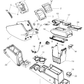 Cupholder Floor Console