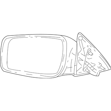 Mirror Assy - Rear View Outer
