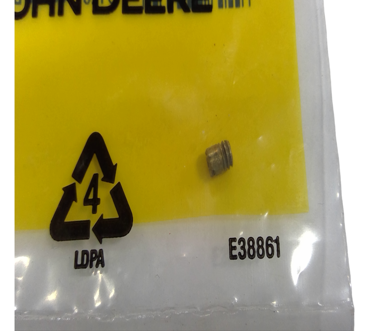 New OEM Genuine John Deere Jet, Part # 49-218