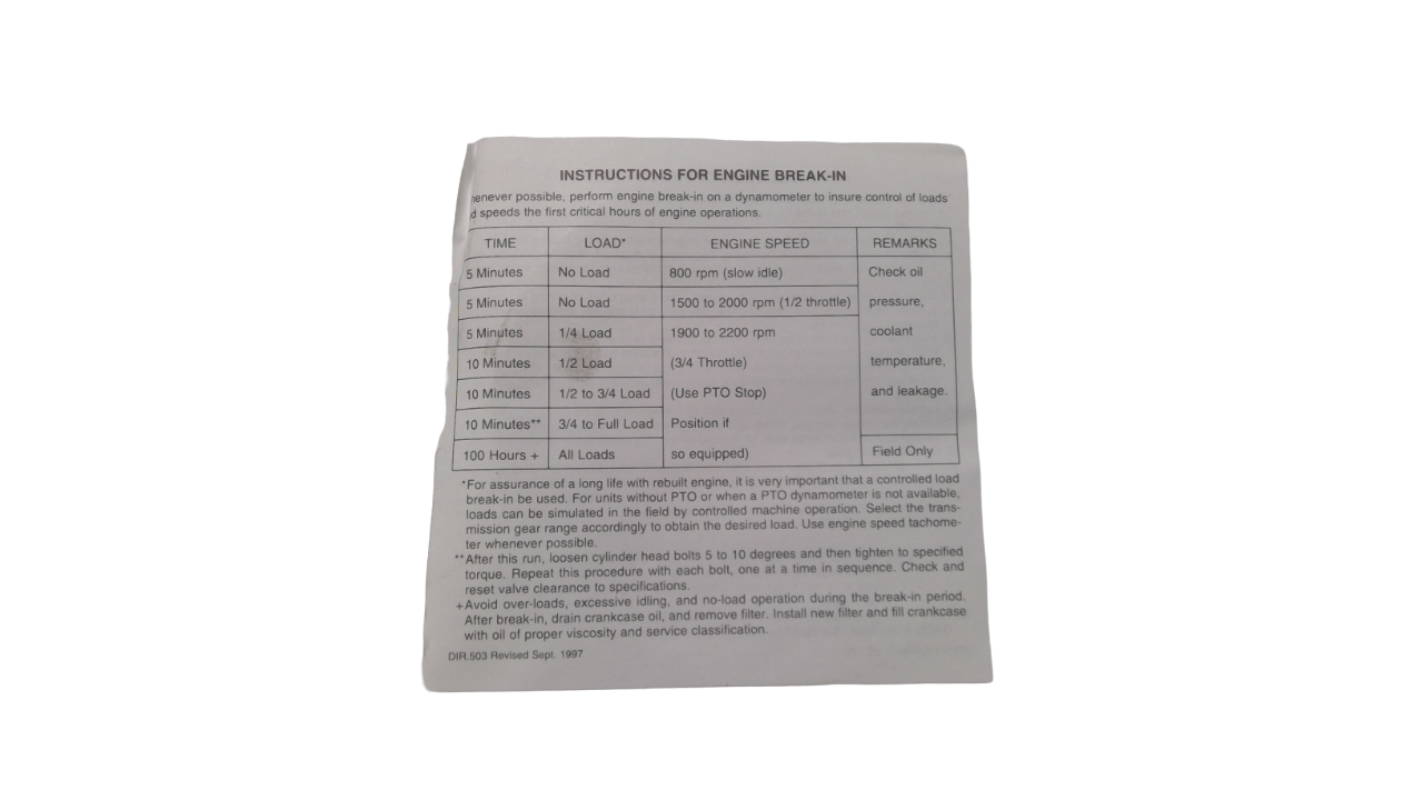 New OEM Genuine John Deere Piston, Part # AB2523R