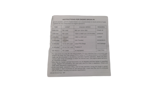 New OEM Genuine John Deere Piston, Part # AB2523R