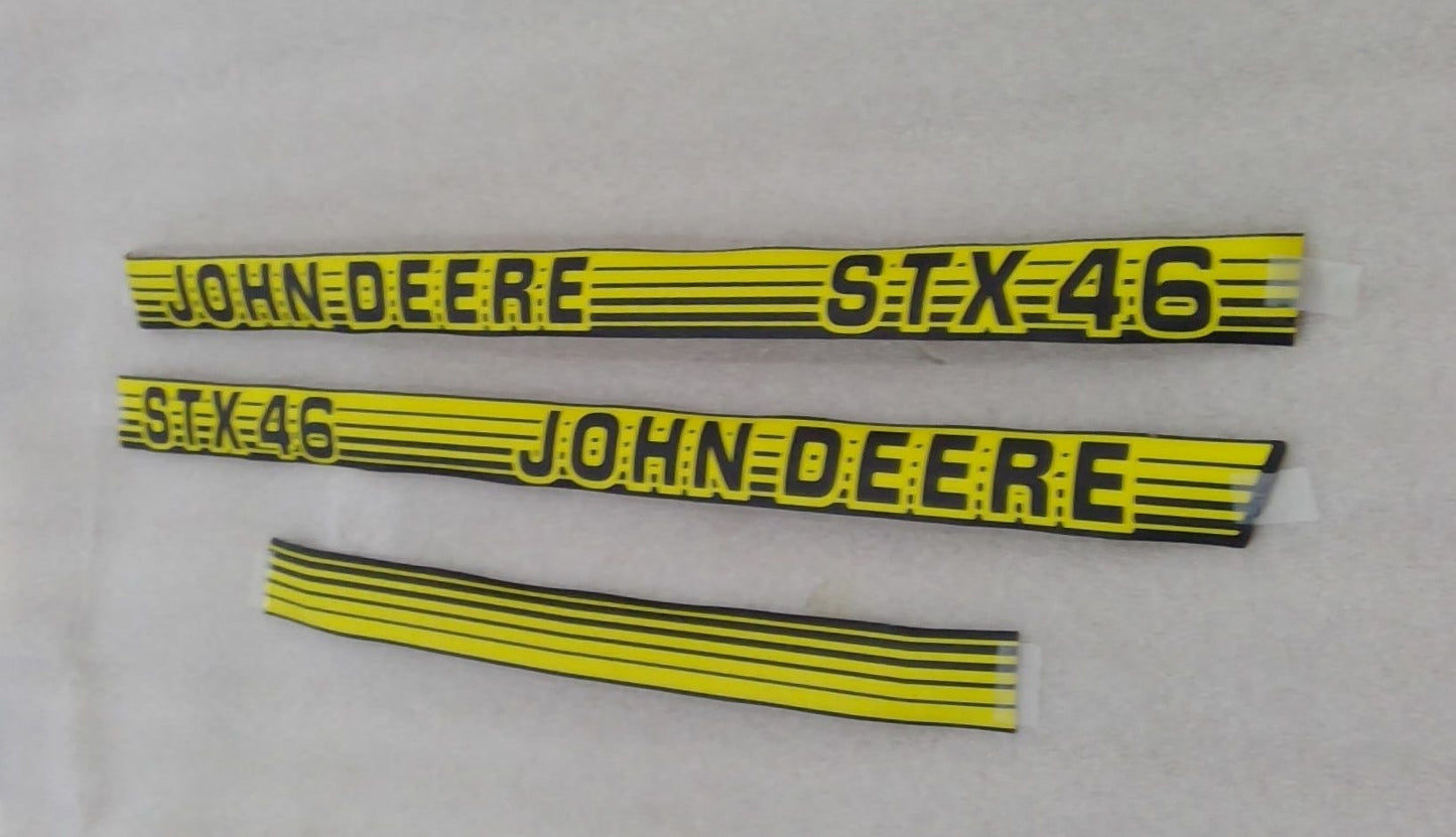 New OEM Genuine John Deere Label Kit, Part # AM120040