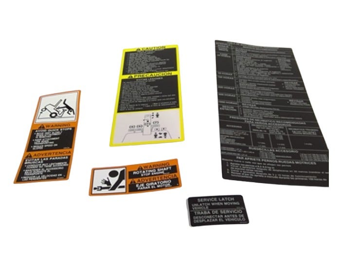 New OEM Genuine John Deere Label Kit, Part # AM121453