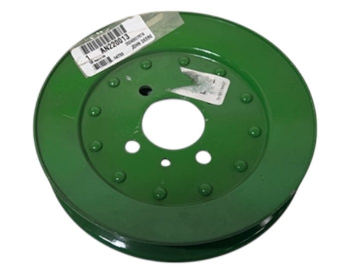 New OEM Genuine John Deere Pulley, Part # AN220013