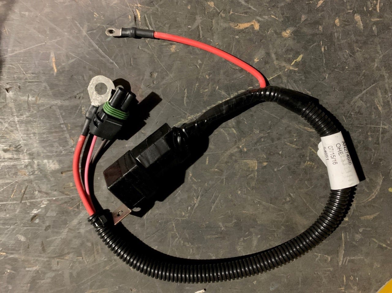 New OEM Genuine John Deere Harness Asm Start Aid (745, Part # AN274686