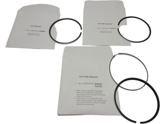 New OEM Genuine John Deere Piston Ring, Part # AR48768