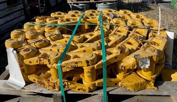 New OEM Genuine John Deere Track Chain W/O Shoes, Part # AT177734