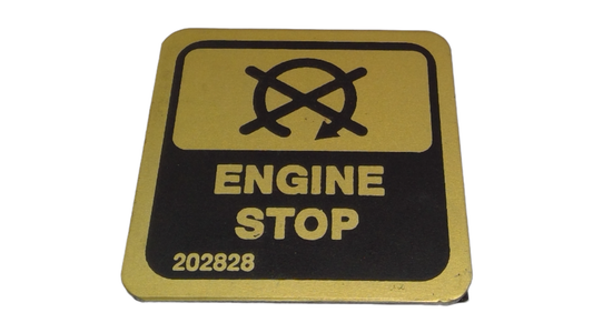 New OEM Genuine John Deere Label, Part # AT254490
