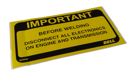 New OEM Genuine John Deere Safety Sign, Part # AT256225