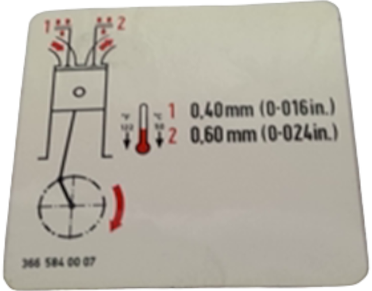 New OEM Genuine John Deere Label, Part # AT258118