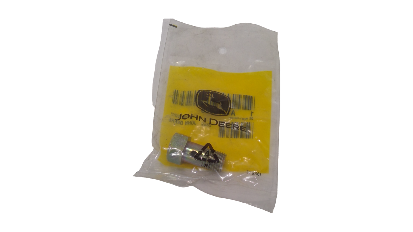 New OEM Genuine John Deere Pressure Relief Valve, Part # AT276928