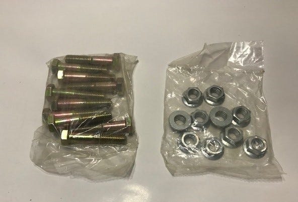 New OEM Genuine John Deere Cover Board Hardware (5), Part # BN260579