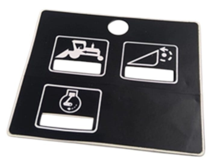 New OEM Genuine John Deere Label, Part # E73871