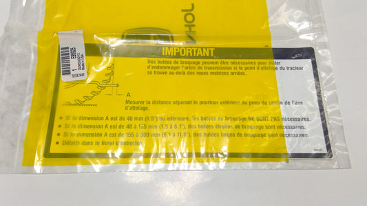 New OEM Genuine John Deere Label, Part # E85925