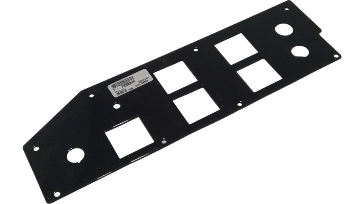 New OEM Genuine John Deere Plate, Part # F296244