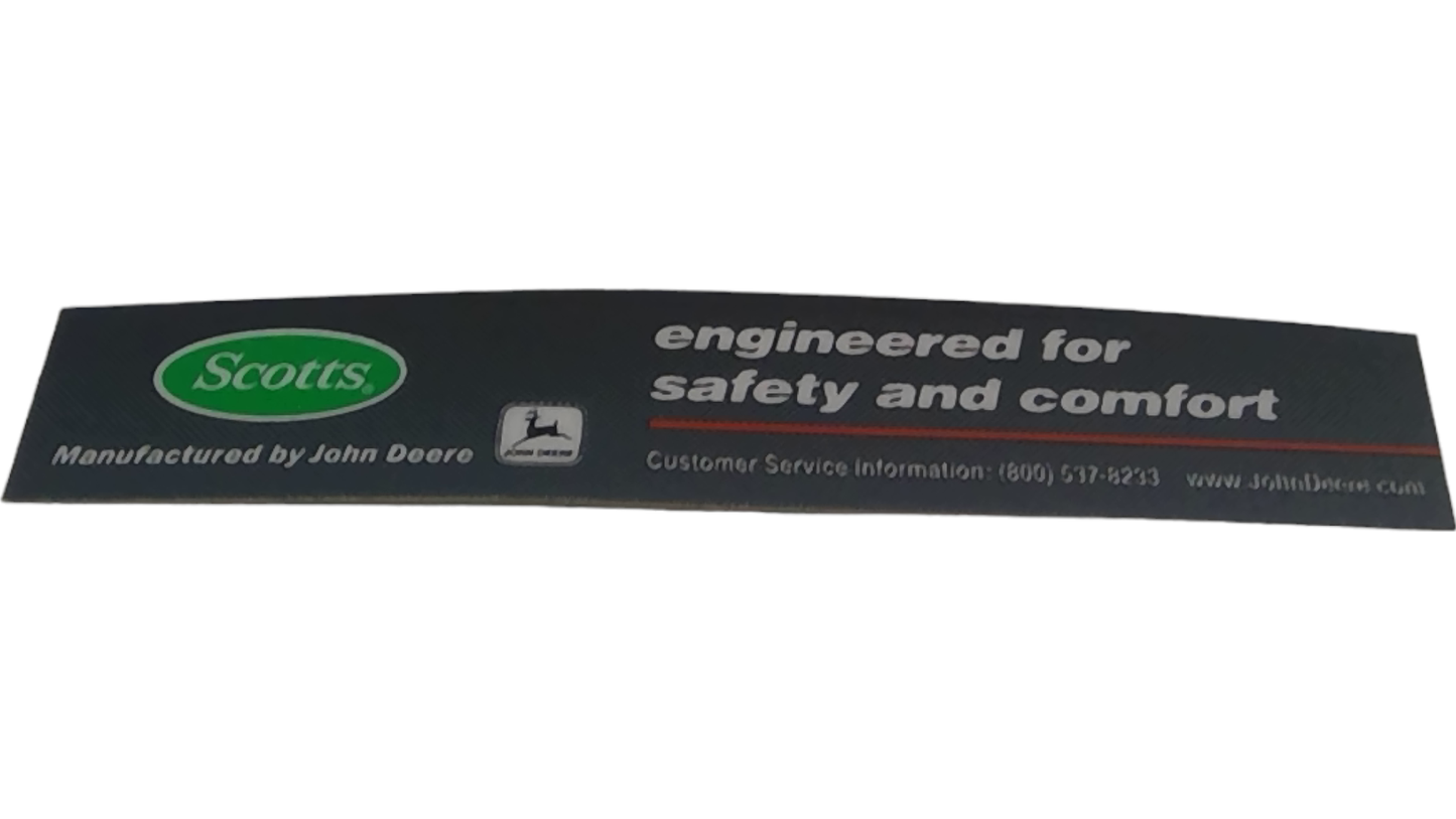 New OEM Genuine John Deere Label, Part # GX10948