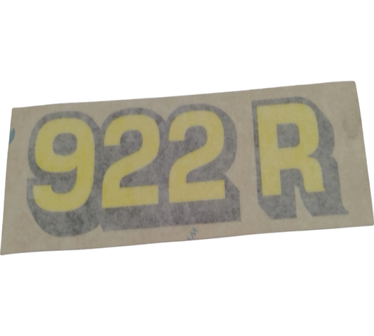 New OEM Genuine John Deere Label 922 R Model Number P, Part # H169181