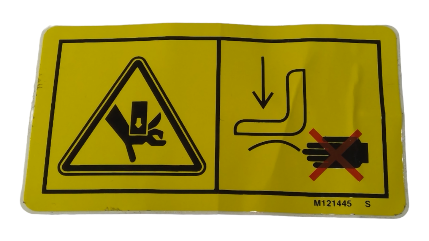 New OEM Genuine John Deere Label, Part # M121445