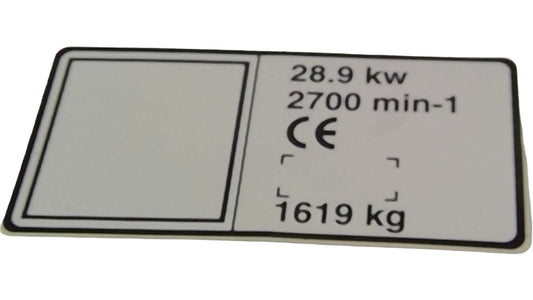 New OEM Genuine John Deere Label, Part # M123516
