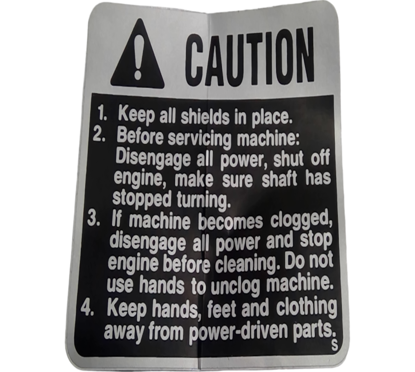 New OEM Genuine John Deere Label, Part # M45848