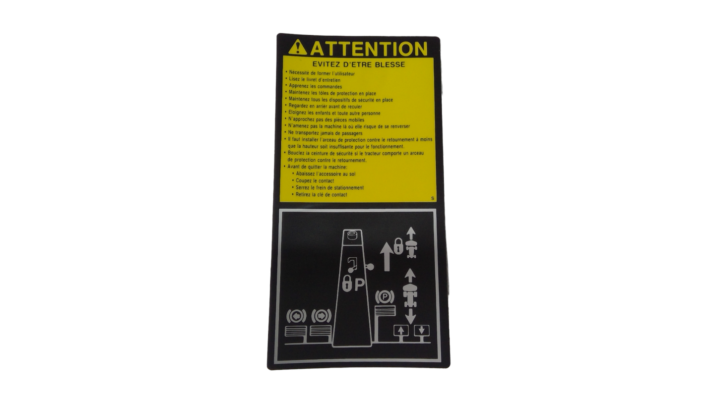 New OEM Genuine John Deere Label, Part # M79521