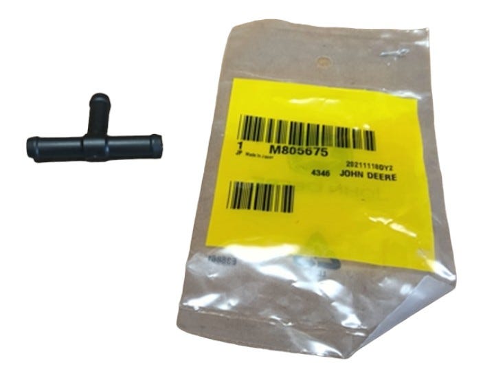 New OEM Genuine John Deere Tee Fitting, Part # M805675