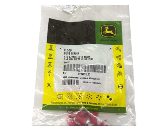 New OEM Genuine John Deere Nozzle, Part # PSFL2