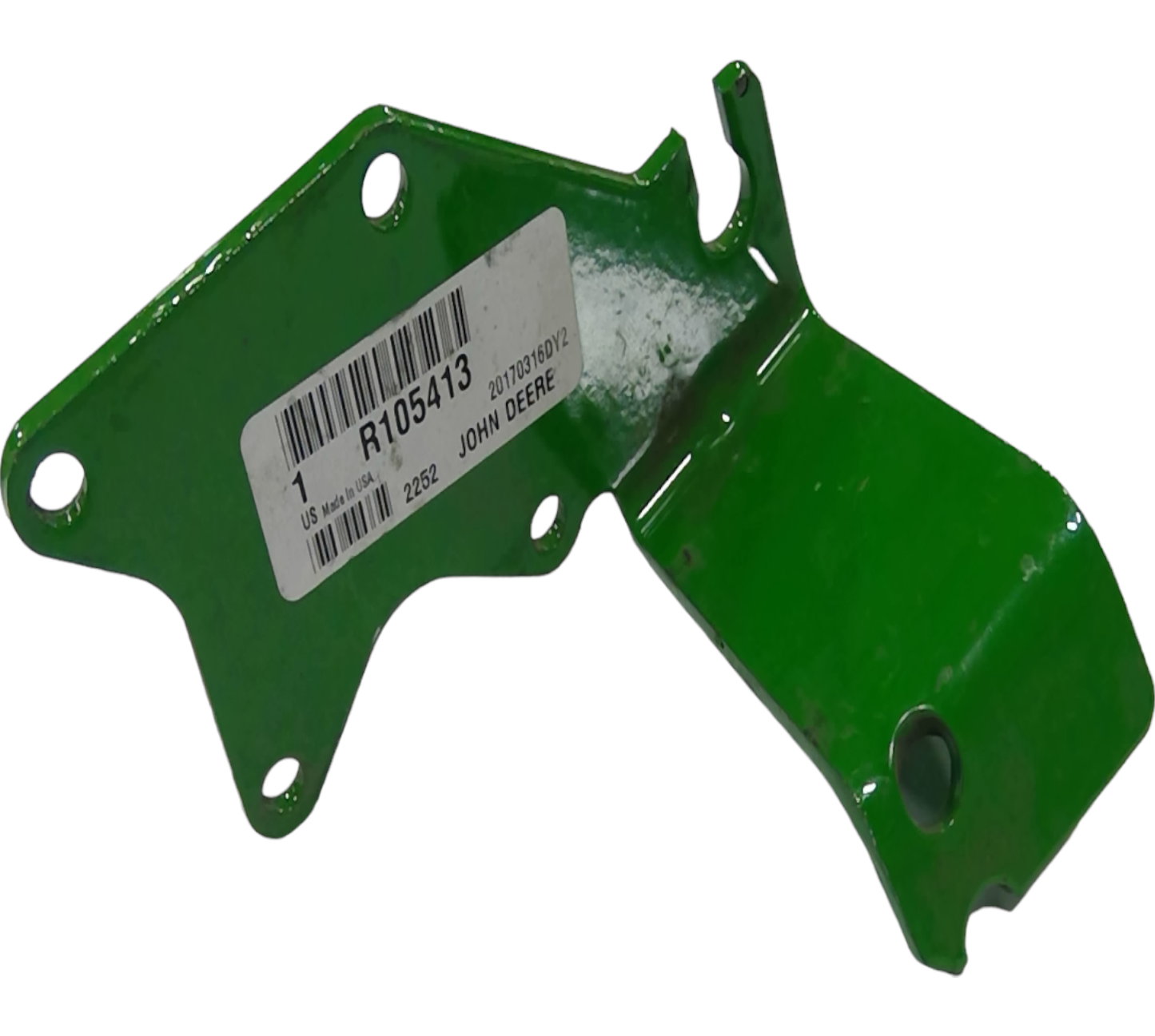 New OEM Genuine John Deere Bracket, Part # R105413