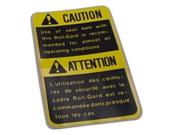 New OEM Genuine John Deere Safety Sign, Part # R66015