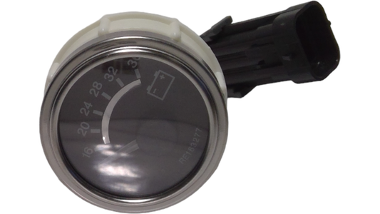 New OEM Genuine John Deere Voltmeter, Part # RE163277