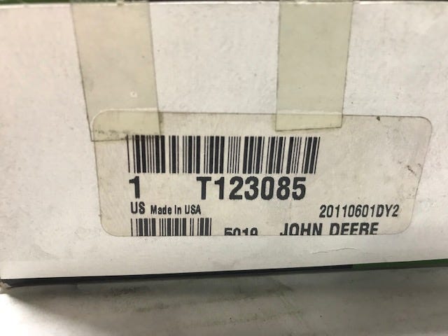 New OEM Genuine John Deere Pulley, Part # T123085