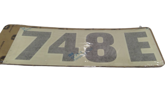 New OEM Genuine John Deere Label Model Designation 74, Part # T146555