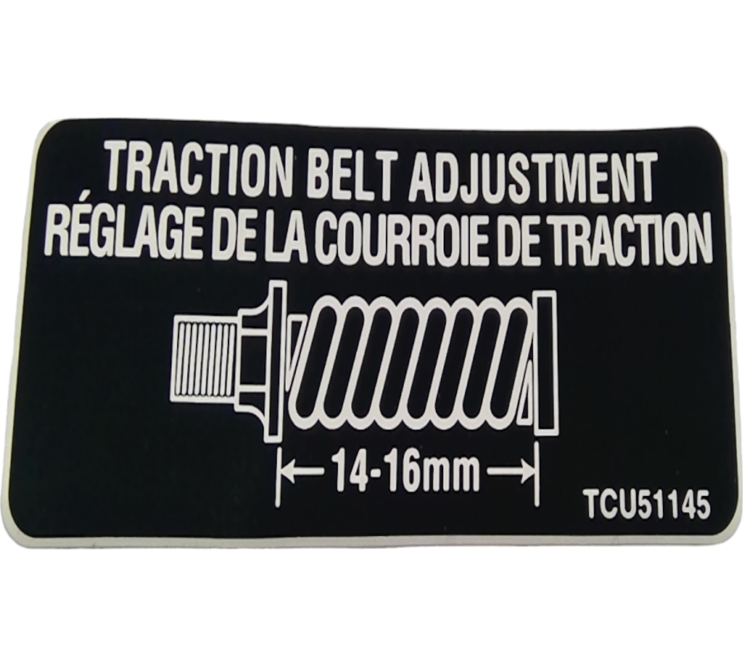 New OEM Genuine John Deere Label, Part # TCU51145