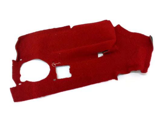 New OEM 1988-1992 Corvette Interior Passenger Right Rear Carpet Flame Red, Part # 10089534