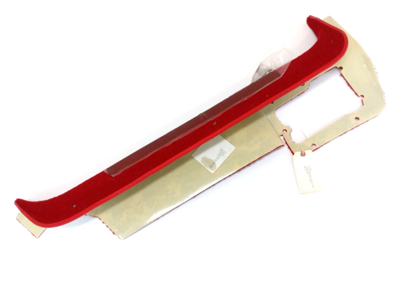 New OEM 1990-1992 Corvette Passenger Right Flame Red Door Sill Trim Panel, Part # 10172444