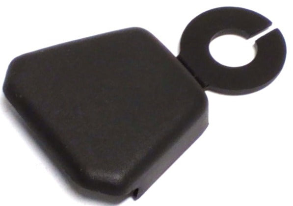 New OEM 1991-1996 Chevrolet Caprice, Impala SS Black Seat Belt Bolt Cover, Part # 10220206