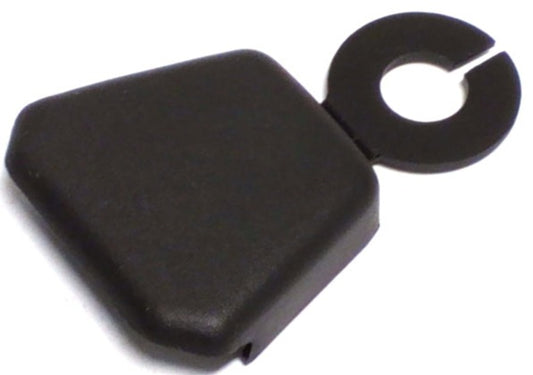 New OEM 1991-1996 Chevrolet Caprice, Impala SS Black Seat Belt Bolt Cover, Part # 10220206