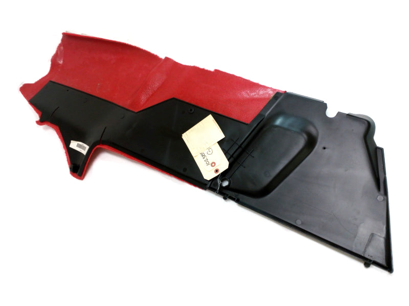 New OEM 1994-1996 Corvette Driver's Left Torch Red Console Side Trim Panel, Part # 10238469