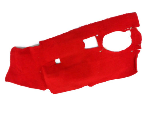 New OEM 1994-1996 Corvette Rear Passenger Side Trunk Carpet Torch Red, Part # 10238550