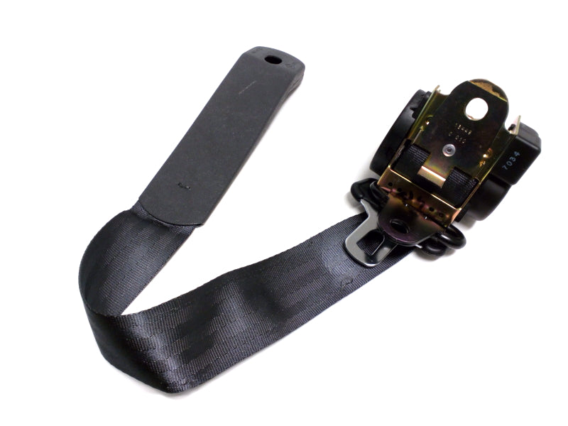 New OEM 1996-1997 Pontiac Firebird Convertible Front Passenger Seat Belt Gray, Part # 10402766