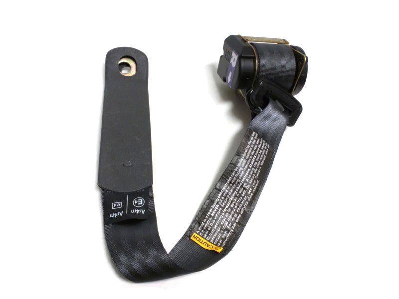 New OEM 1996-1997 Pontiac Firebird Convertible Front Passenger Seat Belt Gray, Part # 10402766