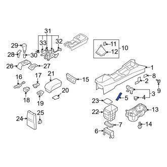 New OEM Genuine Suzuki, Center Hood Seal - Part # 7234265G01