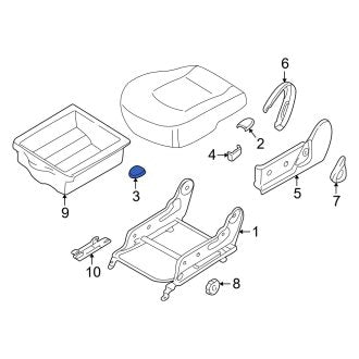 New OEM Genuine Suzuki, Rear Liftgate Lock Striker Plate - Part # 8265054F01