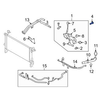 New OEM Genuine Suzuki, PCV Valve - Part # 1811858B00