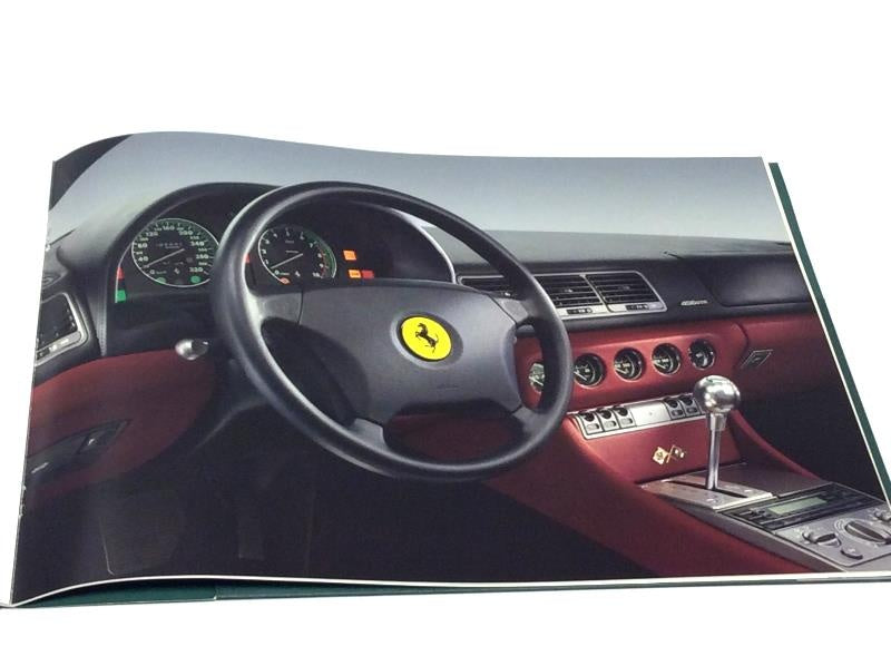 New OEM 1996 Ferrari 456 GT/A Press Release Information Kit – Cat. 1087/96