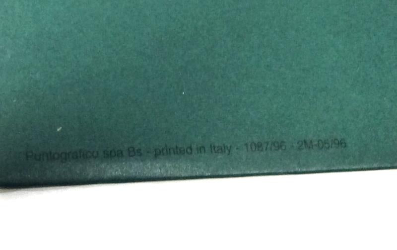 New OEM 1996 Ferrari 456 GT/A Press Release Information Kit – Cat. 1087/96