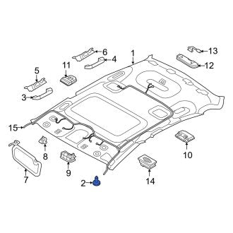 New OEM Genuine Suzuki, Rear Right Door Sill Plate - Part # 7617075K00V6N